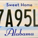2013 Alabama License Plate (57A95L9)