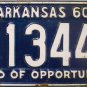 1960 Arkansas License Plate (6-13448)