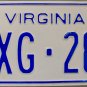 1978 Virginia License Plate (LXG-285)