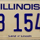 1980 Illinois License Plate (KB 1545)