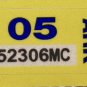 Arkansas: Motorcycle Plate Year Sticker (2005)