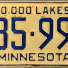 1954 Minnesota License Plate (185-993)
