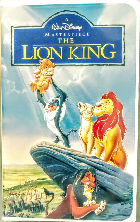 VHS: Walt Disney THE LION KING (Masterpiece Collection) Rare!