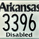 2017 Arkansas Disabled License Plate (339612)