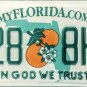 2012 Florida In God We Trust License Plate (4258 8HU)