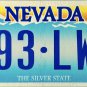 2006 Nevada License Plate (893-LWT)