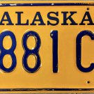 1986 Alaska Truck License Plate (6881CA)