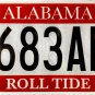2016 Alabama: University of Alabama License Plate (683APA)