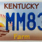 2012 Kentucky 4H - Farm - FFA License Plate (MM837)
