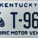 Kentucky Historic Motor Vehicle License Plate (T-960)