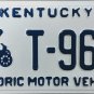 Kentucky Historic Motor Vehicle License Plate (T-960)