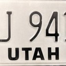 1985 Utah License Plate (NJ 9415)