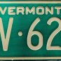 1976 Vermont License Plate (FV 620)