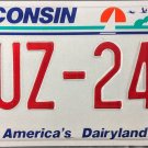 2000 Wisconsin License Plate (UUZ-247)