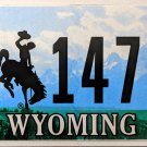 2010 Wyoming License Plate (22 14747)