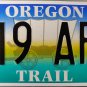 1998 Oregon Trail License Plate (319 AFP)