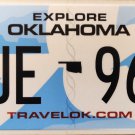 2019 Oklahoma License Plate (FJE 963)