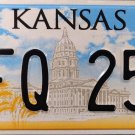 2009 Kansas License Plate (WFQ 251)