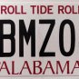 2011 Alabama: University of Alabama License Plate (BMZ061)