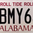 2011 Alabama: University of Alabama License Plate (BMY640)