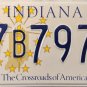 2003 Indiana License Plate (27B7974)