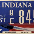 2012 Indiana In GOD We Trust License Plate (QE 8451)