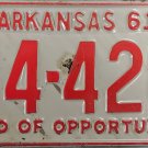 1961 Arkansas License Plate (74-428)