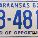 1962 Arkansas License Plate (38-4817)