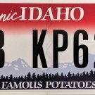 2019 Idaho License Plate (8B KP626)