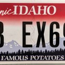 2014 Idaho License Plate (EX690)