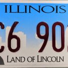 2018 Illinois License Plate (AC6 9024)