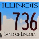 2019 Illinois License Plate (AM 73613)