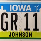 2018 Iowa License Plate (HGR 115) 2018 Iowa License Plate (HGR 115)