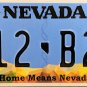 2019 Nevada License Plate (812-B24)