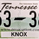 2015 Tennessee License Plate (P53-38N)