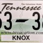 2015 Tennessee License Plate (P53-38N)