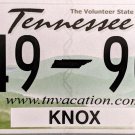 2016 Tennessee License Plate (U49-90Z)