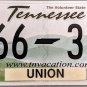 2016 Tennessee License Plate (U66-37F)