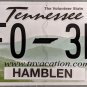 2018 Tennessee License Plate (8F0-3N3)