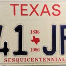 1992 Texas License Plate (741 JFS)