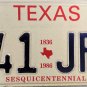 1992 Texas License Plate (741 JFS)