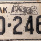 1959 South Dakota License Plate (30-2461)