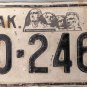 1959 South Dakota License Plate (30-2461)