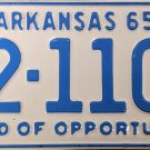 1965 Arkansas License Plate (32-1108)