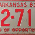 1961 Arkansas License Plate (32-717)