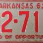 1961 Arkansas License Plate (32-717)