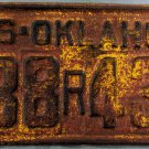 1936 Oklahoma License Plate (288R433)