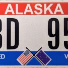 Alaska Disabled Veteran License Plate (DBD 953)