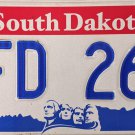 2003 South Dakota License Plate (2FD 267)