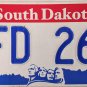2003 South Dakota License Plate (2FD 267)